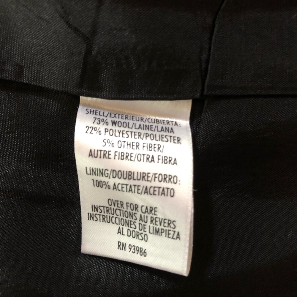 Casual Corner Annex Petite Women Tweed Suit Set/Black & White - Picture 15 of 16